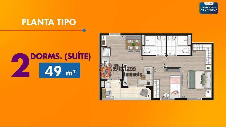 Apartamento à venda com 2 quartos, 50m² - Foto 42