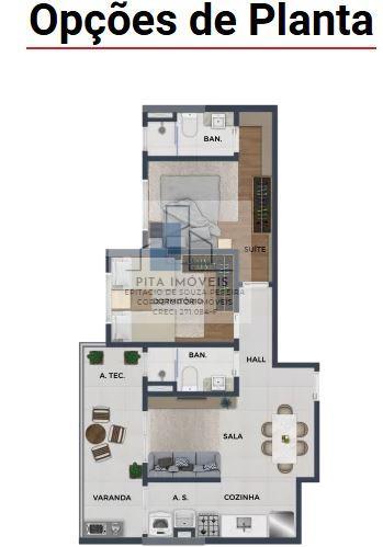 Apartamento à venda com 2 quartos, 60m² - Foto 21