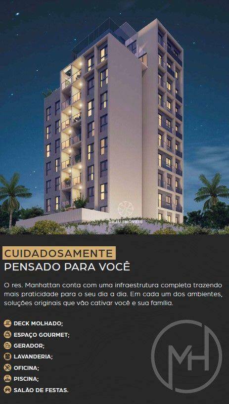 Apartamento à venda com 2 quartos, 56m² - Foto 2