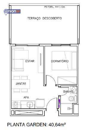 Apartamento à venda com 1 quarto, 26m² - Foto 14