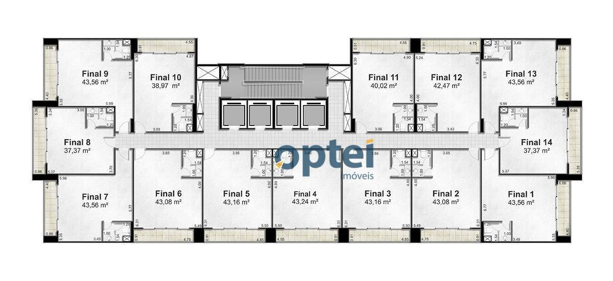 Conjunto Comercial-Sala para alugar, 38m² - Foto 25