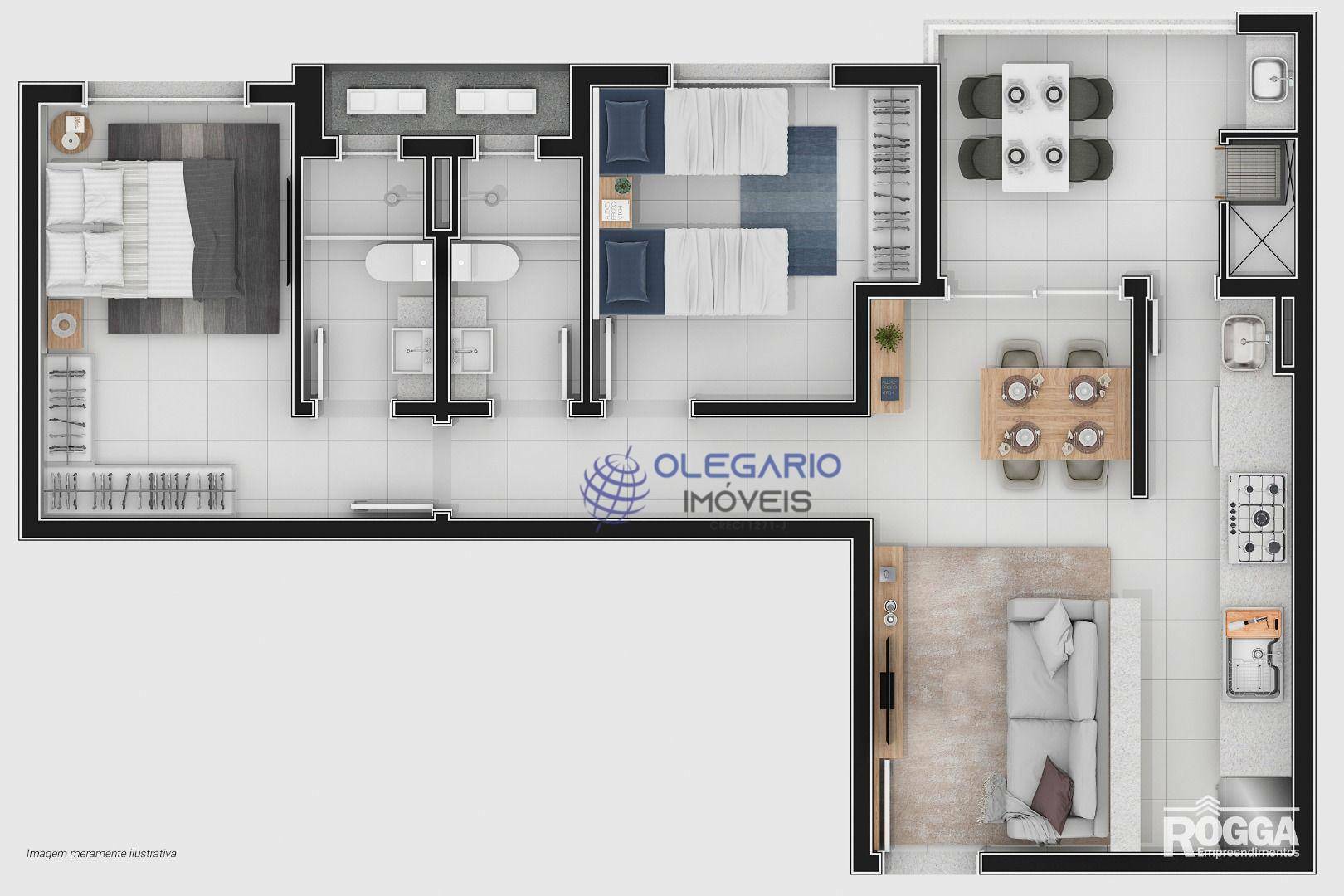 Apartamento à venda com 2 quartos, 75m² - Foto 28