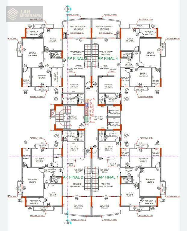 Apartamento à venda com 3 quartos, 132m² - Foto 6