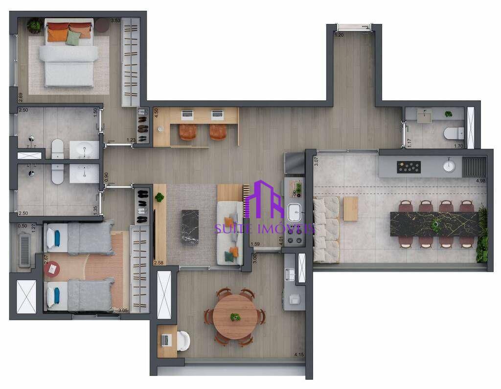 Apartamento à venda com 3 quartos, 85m² - Foto 25