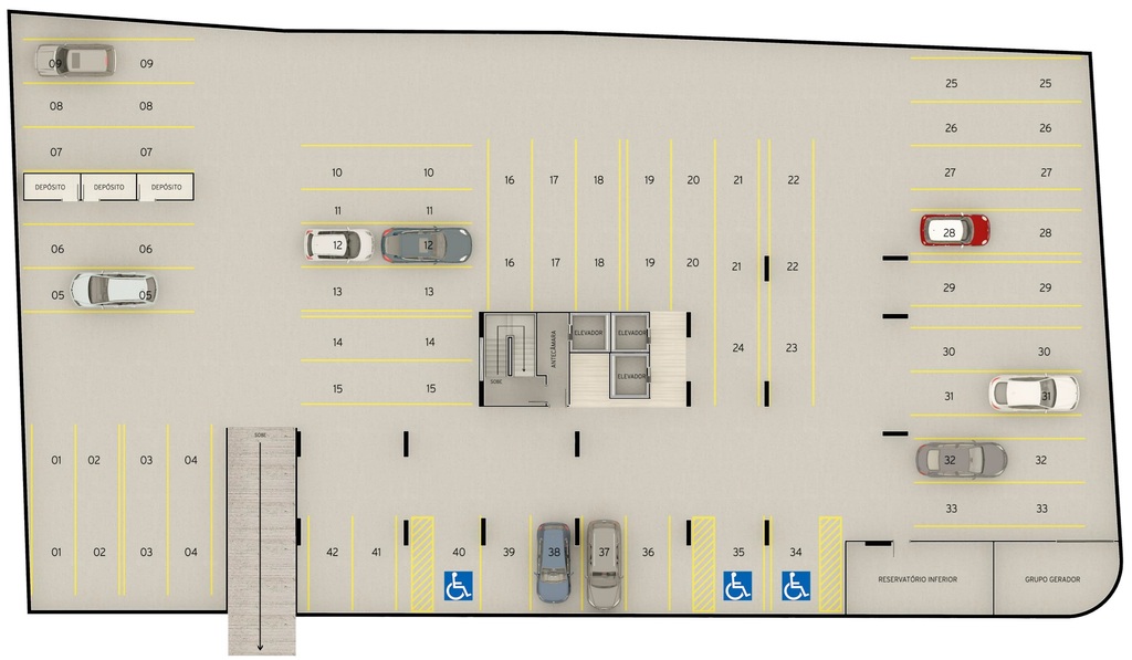 Apartamento à venda com 3 quartos, 8733m² - Foto 38