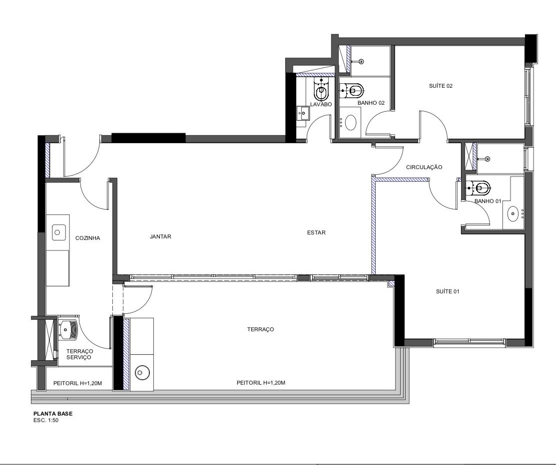 Apartamento à venda com 2 quartos, 95m² - Foto 6