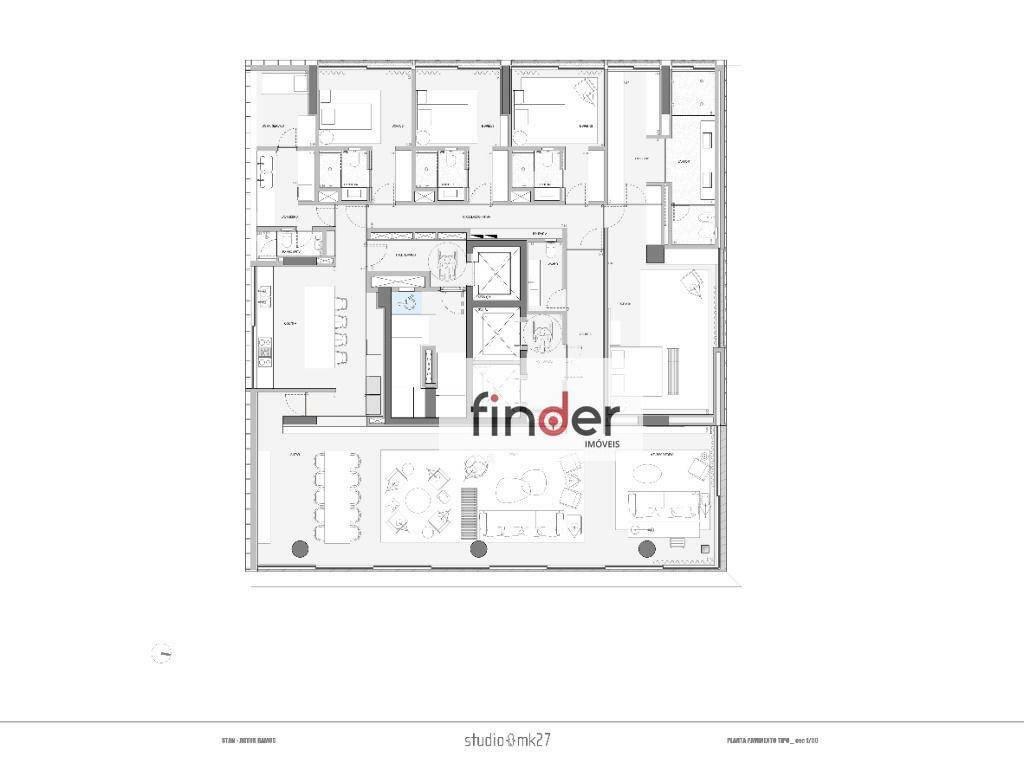 Apartamento à venda com 4 quartos, 532m² - Foto 19