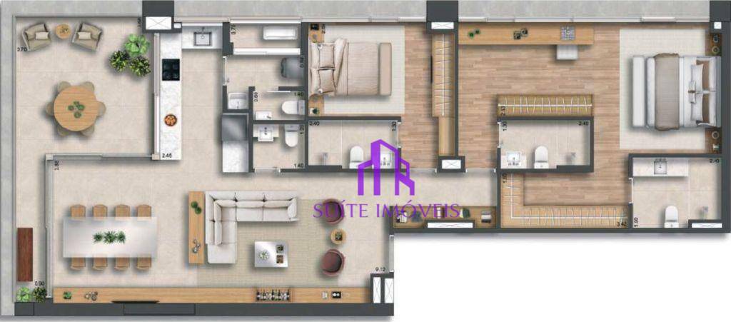 Loft à venda com 2 quartos, 137m² - Foto 5