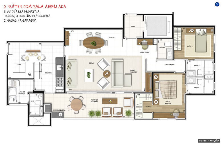 Apartamento à venda com 4 quartos, 137m² - Foto 4