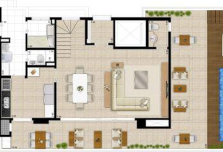 Apartamento à venda com 3 quartos, 170m² - Foto 8