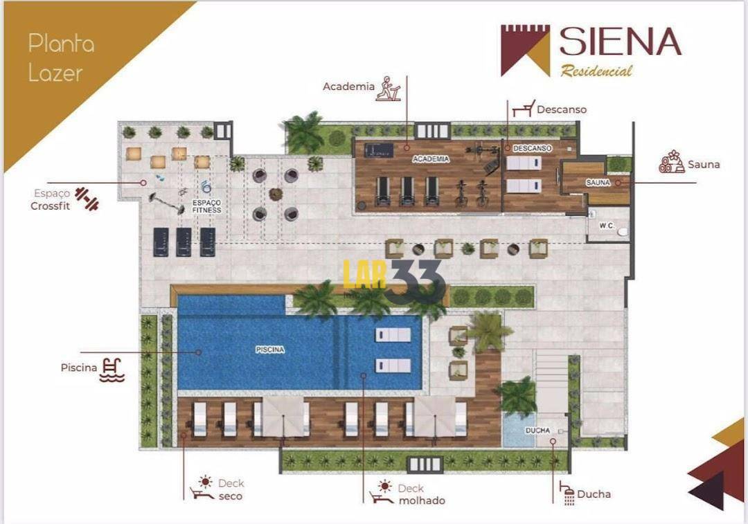 Apartamento à venda com 2 quartos, 64m² - Foto 13