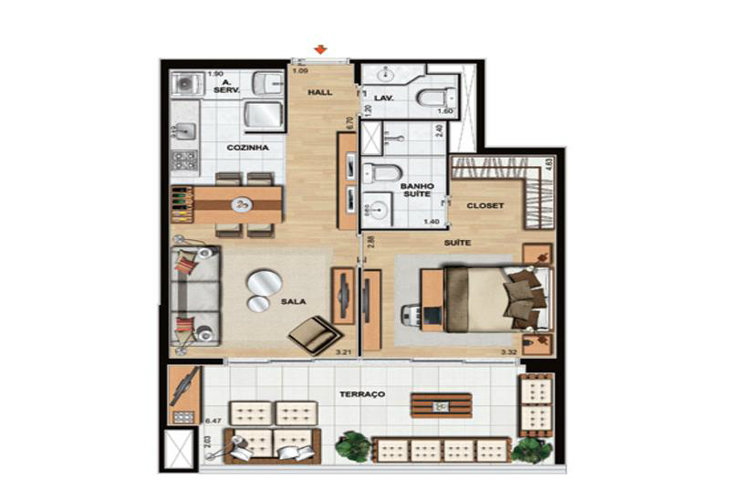 Apartamento à venda com 4 quartos, 158m² - Foto 10