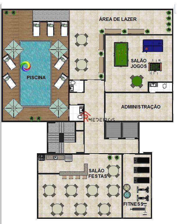 Apartamento à venda com 2 quartos, 59m² - Foto 25