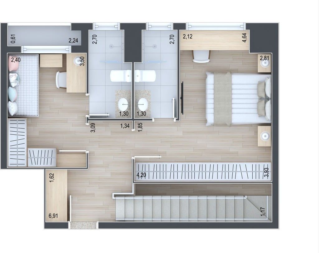 Apartamento à venda com 3 quartos, 100m² - Foto 10