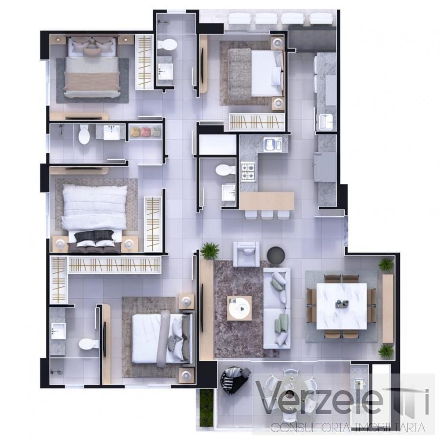 Apartamento à venda com 4 quartos, 133m² - Foto 16