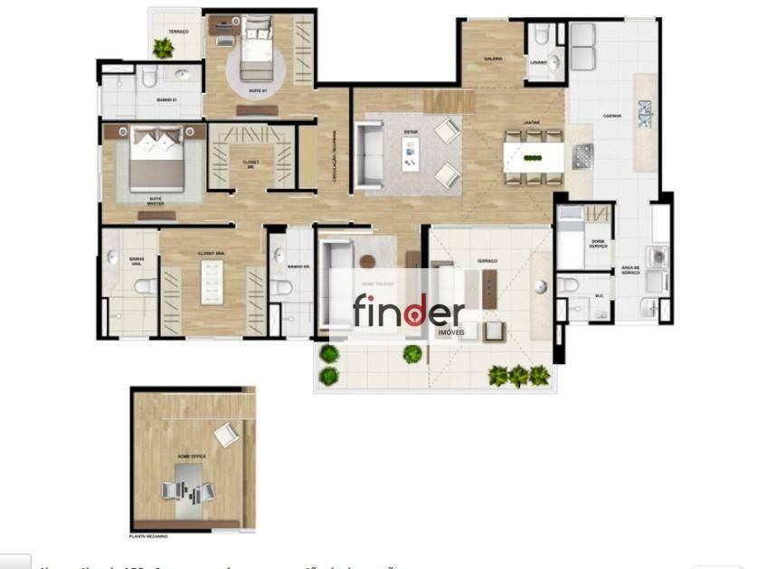 Apartamento à venda com 4 quartos, 197m² - Foto 81