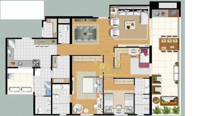 Apartamento à venda com 3 quartos, 142m² - Foto 58