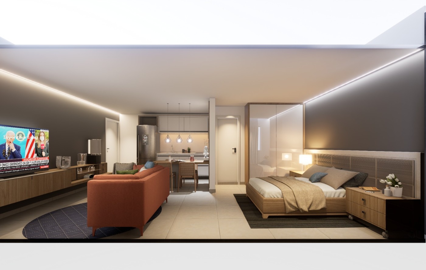 Flat/Apart Hotel à venda, 35m² - Foto 9