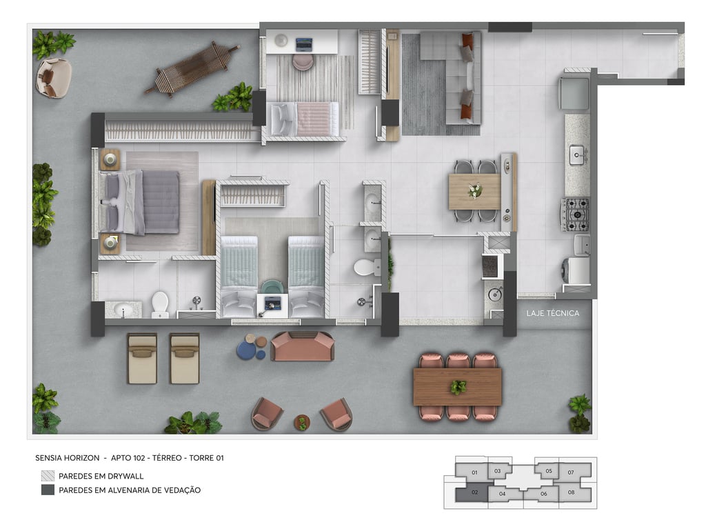 Apartamento à venda com 1 quarto, 5889m² - Foto 30