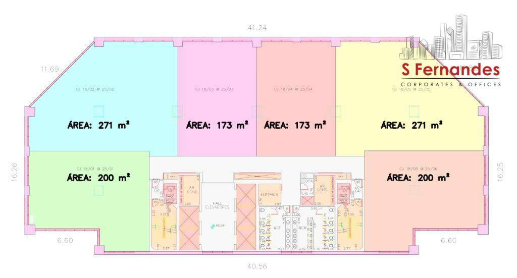 Conjunto Comercial-Sala para alugar, 200m² - Foto 2