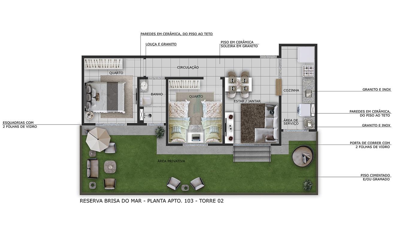 Apartamento à venda com 2 quartos, 38m² - Foto 18