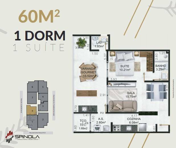 Apartamento à venda com 2 quartos, 97m² - Foto 17