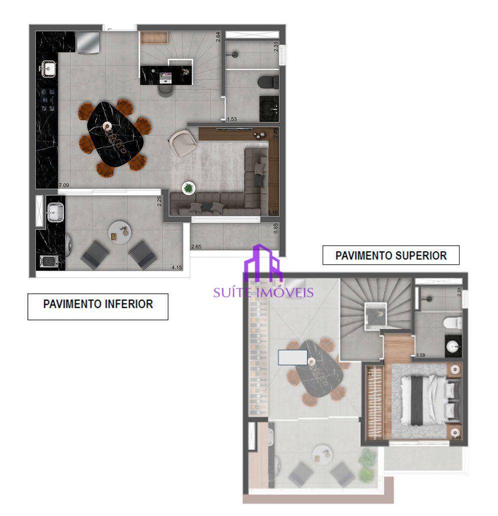 Apartamento à venda com 2 quartos, 71m² - Foto 9