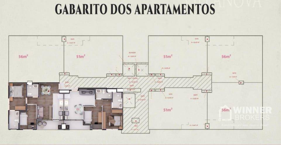 Apartamento à venda com 2 quartos, 51m² - Foto 17