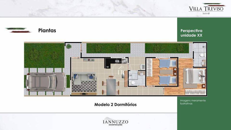 Casa de Condomínio, 2 quartos - Foto 5