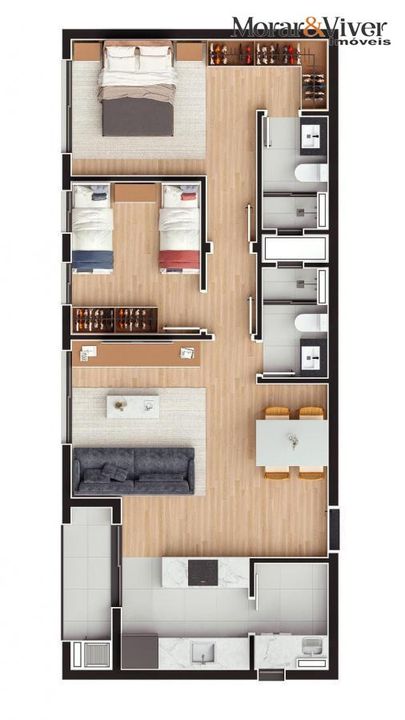 Apartamento à venda com 2 quartos, 63m² - Foto 26