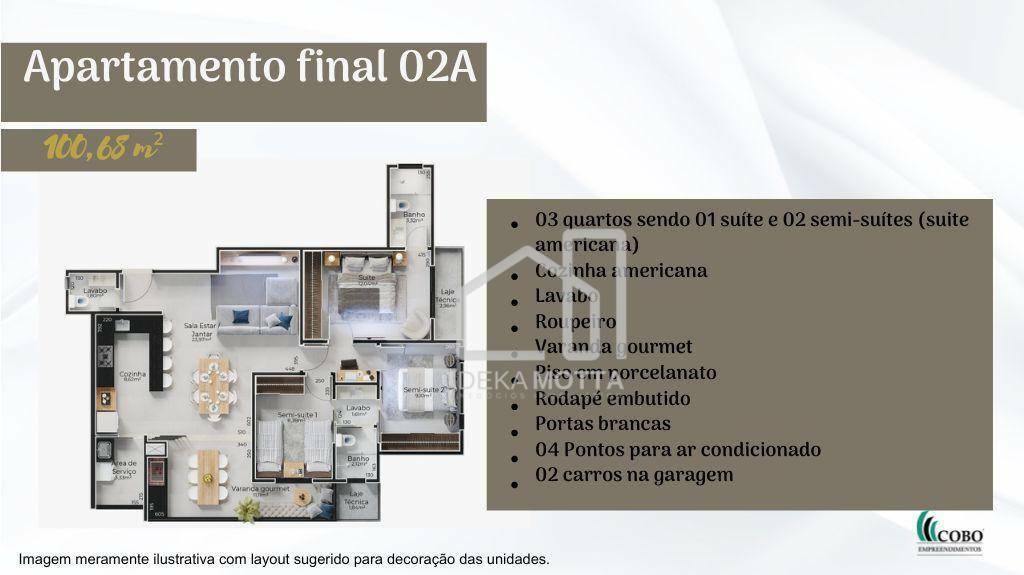 Apartamento à venda com 3 quartos, 100m² - Foto 21