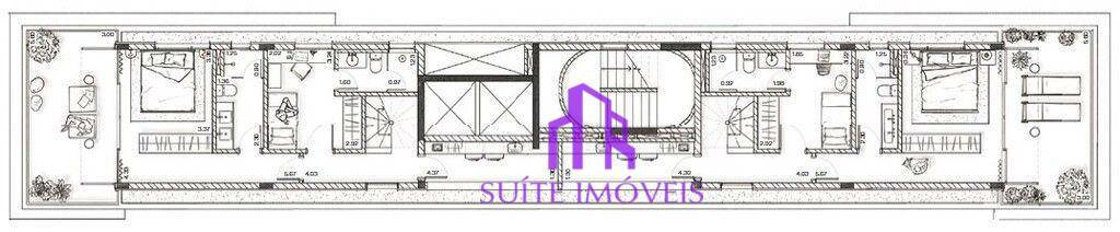 Apartamento à venda com 2 quartos, 179m² - Foto 12