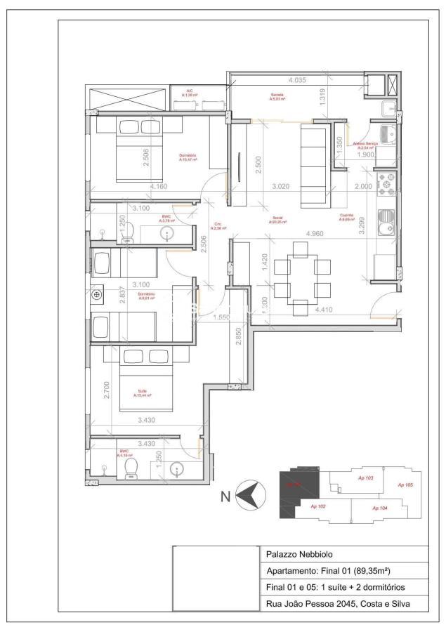 Apartamento à venda com 3 quartos, 86m² - Foto 25