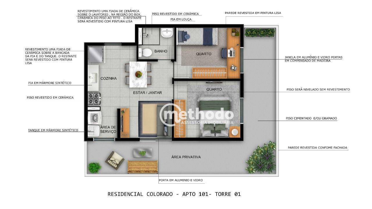 Apartamento à venda com 2 quartos, 39m² - Foto 15