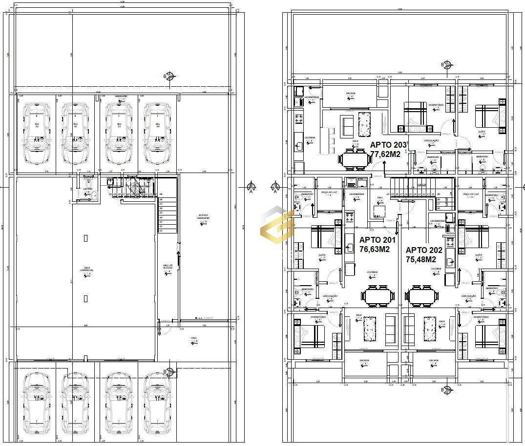 Apartamento à venda com 2 quartos, 77m² - Foto 10