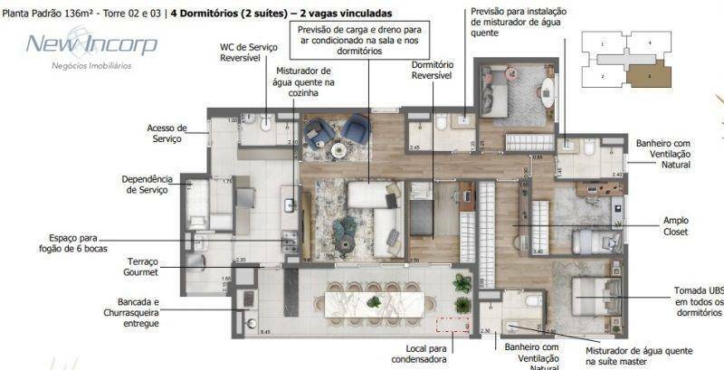 Apartamento à venda com 3 quartos, 113m² - Foto 31