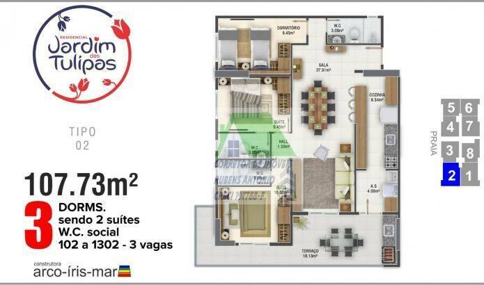 Apartamento à venda com 2 quartos, 80m² - Foto 27