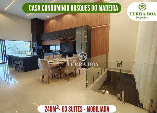 Casa de Condomínio à venda com 3 quartos, 240m² - Foto 1