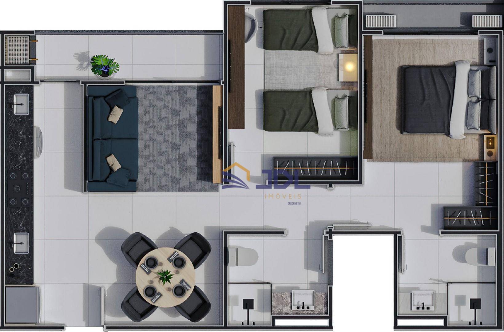 Apartamento à venda com 3 quartos, 70m² - Foto 36