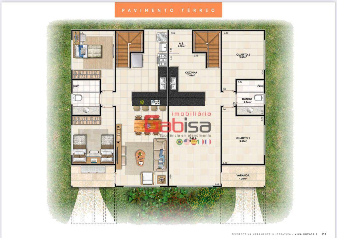 Casa de Condomínio à venda com 4 quartos, 305m² - Foto 4