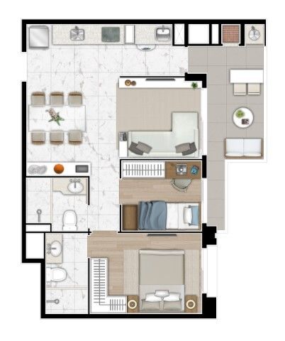 Apartamento à venda com 2 quartos, 63m² - Foto 26