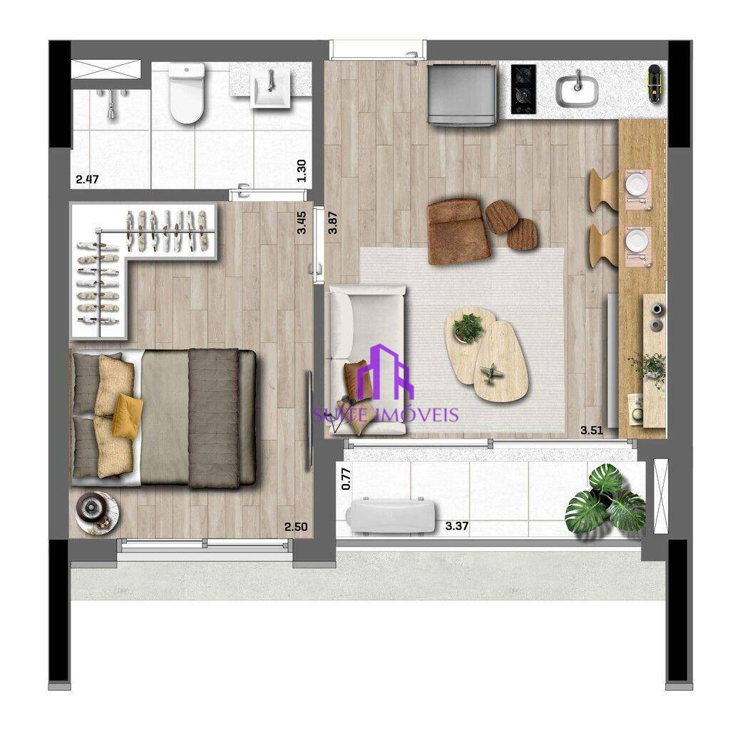 Apartamento à venda com 2 quartos, 82m² - Foto 4