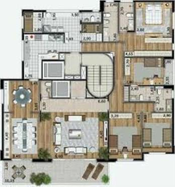 Apartamento à venda com 4 quartos, 234m² - Foto 6