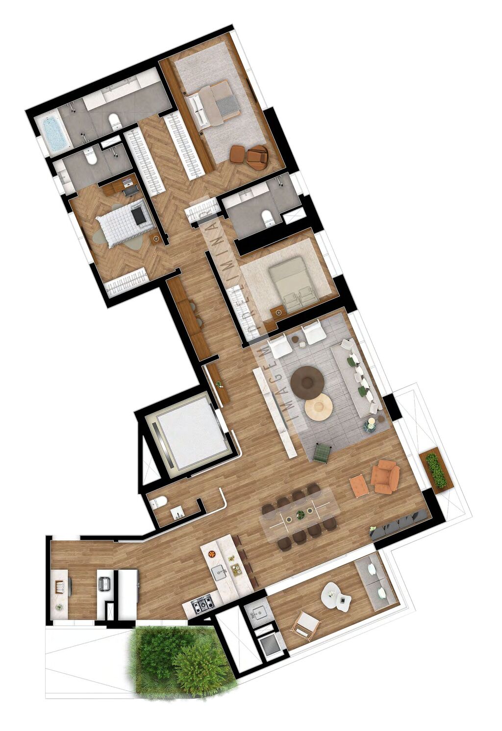 Apartamento à venda com 3 quartos, 23461m² - Foto 16