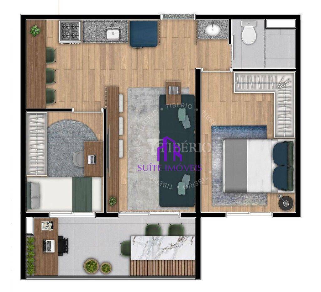 Apartamento à venda com 2 quartos, 43m² - Foto 25