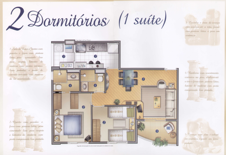 Apartamento à venda com 2 quartos, 58m² - Foto 8