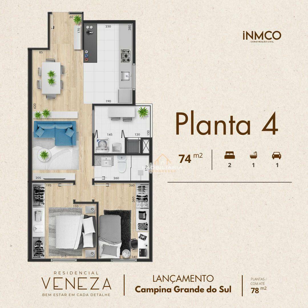 Apartamento à venda com 2 quartos, 86m² - Foto 2