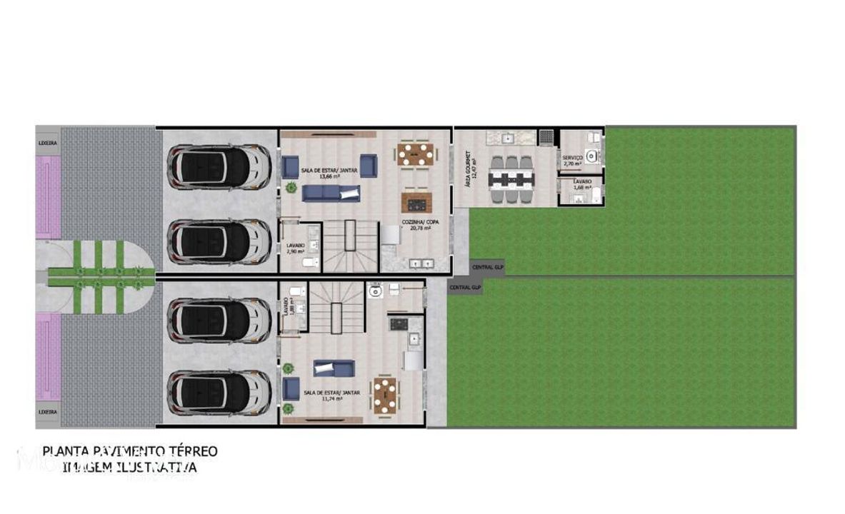 Sobrado à venda com 3 quartos, 166m² - Foto 22