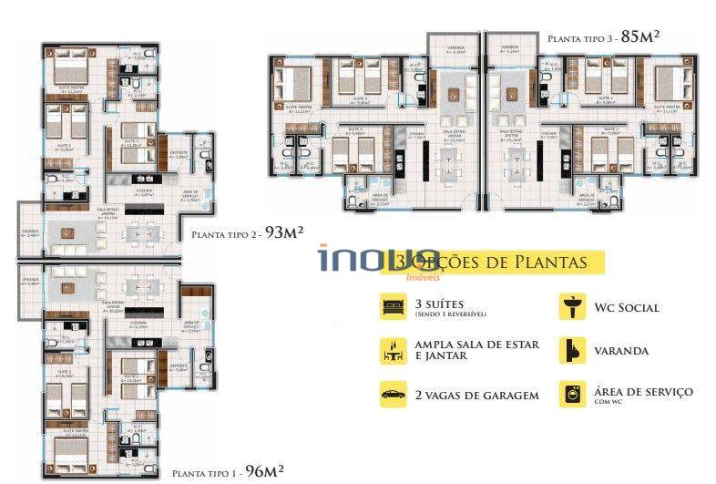 Apartamento à venda com 3 quartos, 85m² - Foto 16