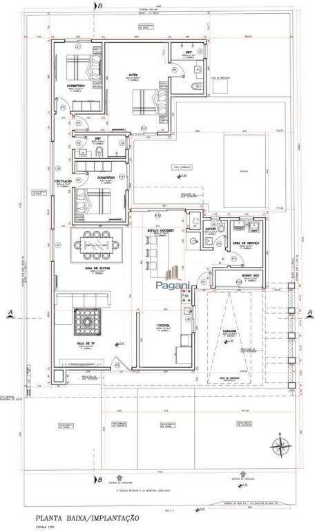 Casa à venda com 3 quartos, 174m² - Foto 3